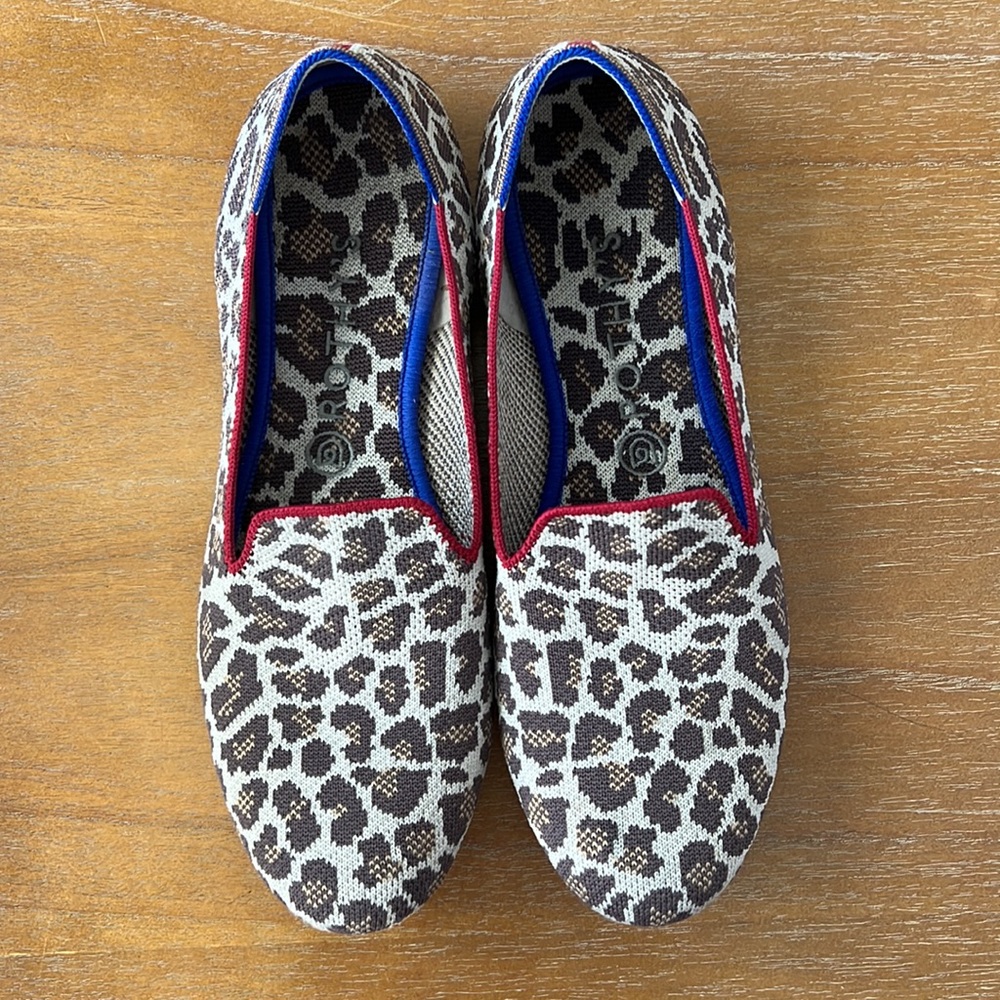 Rothy’s Leopard Print Shoe Size 10